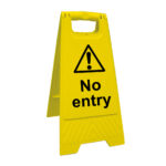 No-entry-a-board-floor-sign